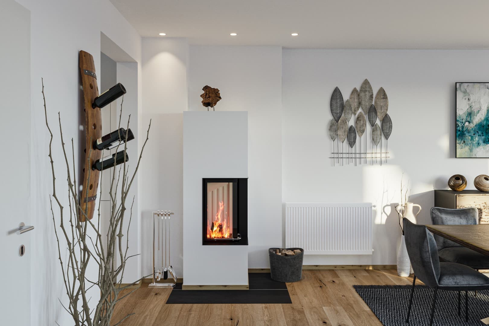 Freistehender Kachelofen für Ihr Zuhause