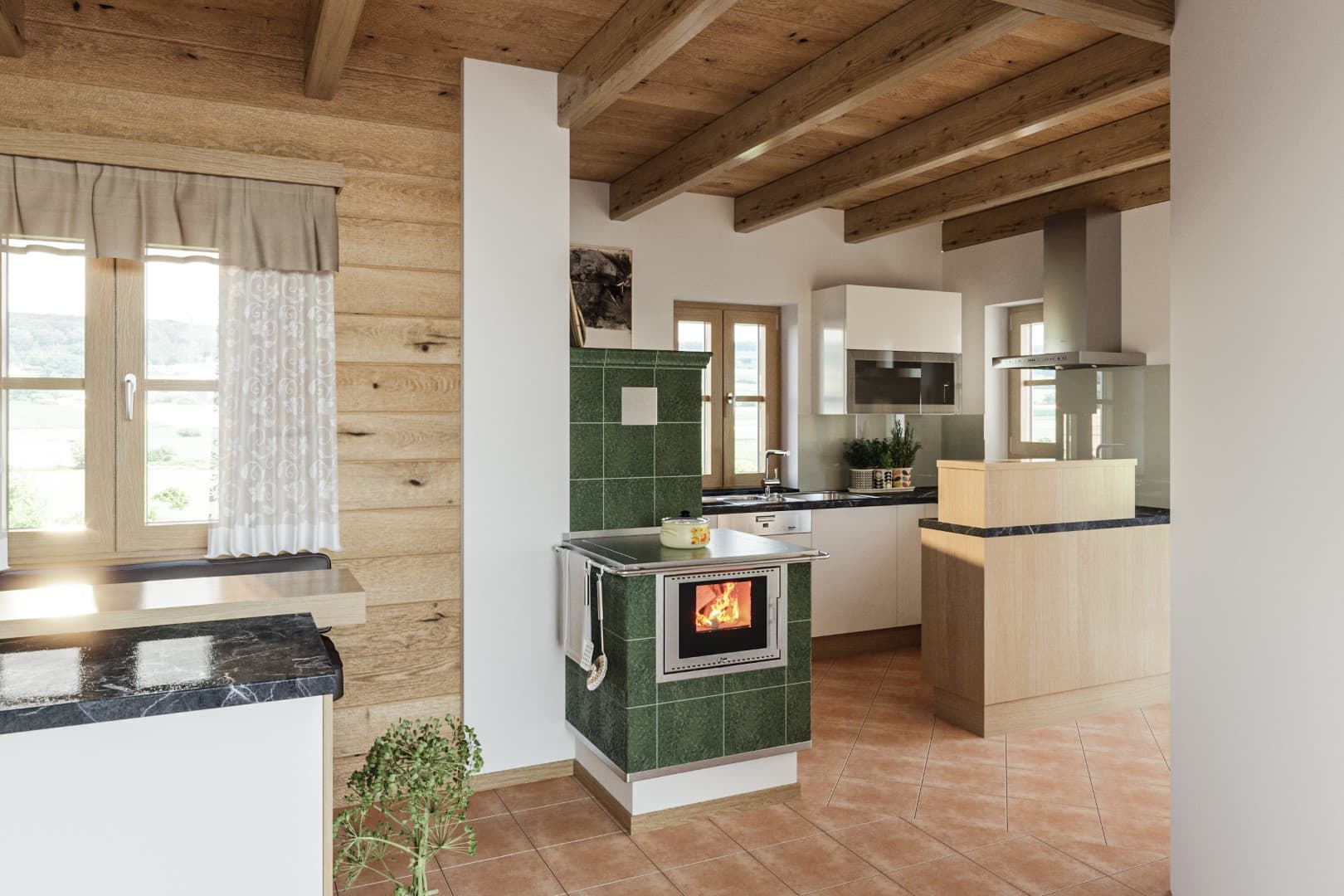 Steirische Kachelofenherde für Genießer