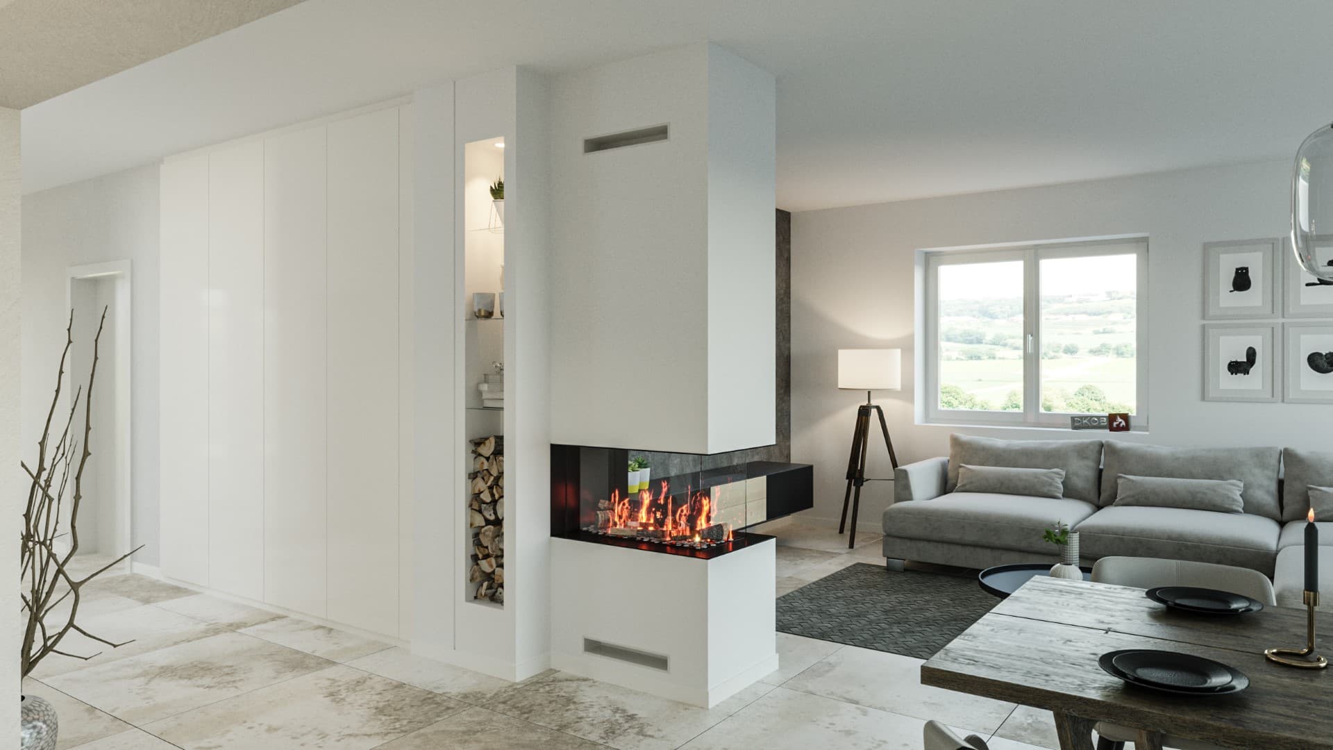 Modernes Design für Kachelöfen in Graz
