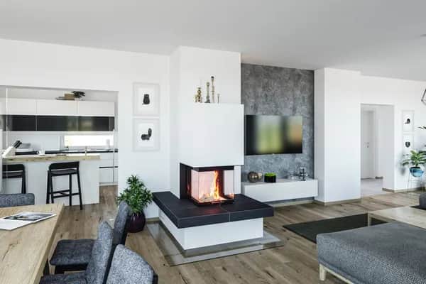 Modernes Design für Kachelöfen in Graz